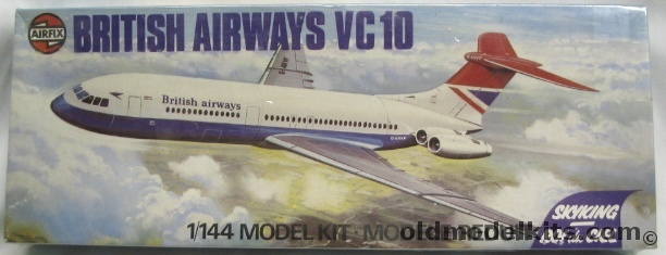 Airfix 1/144 VC-10 British Airways Skyking Series, 04171-3 plastic model kit